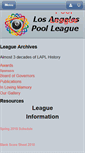 Mobile Screenshot of lapl8ball.com
